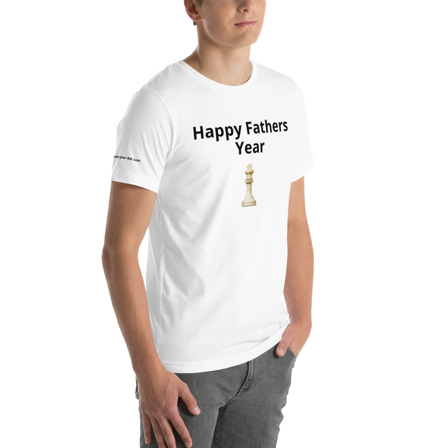 HFY- KIng Black letters unisex t-shirt