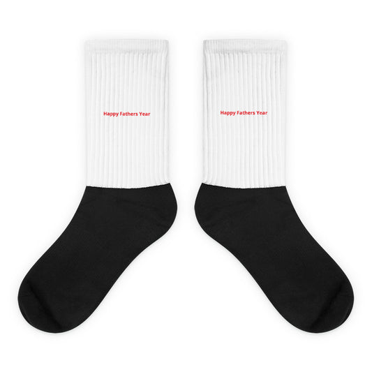 HFY- Red on White Socks