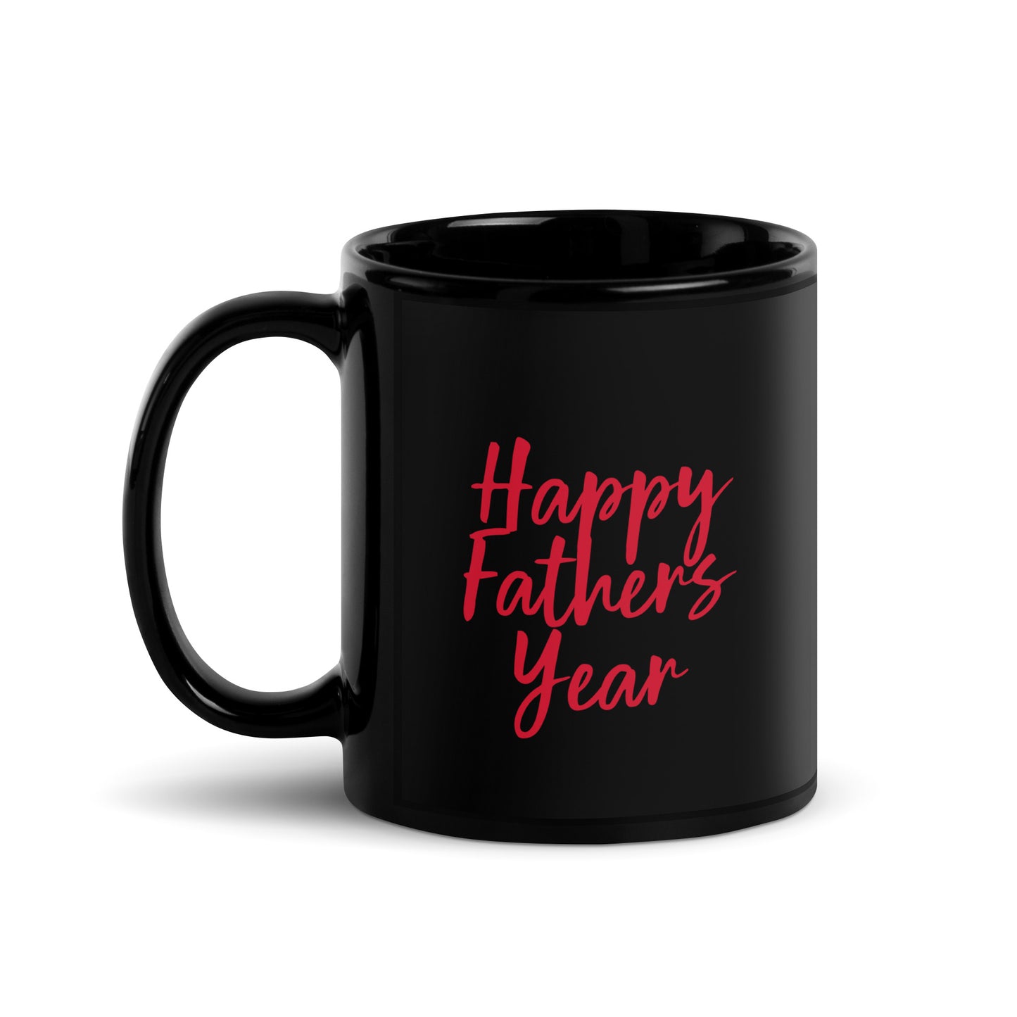 HFY- Red Black Glossy Mug