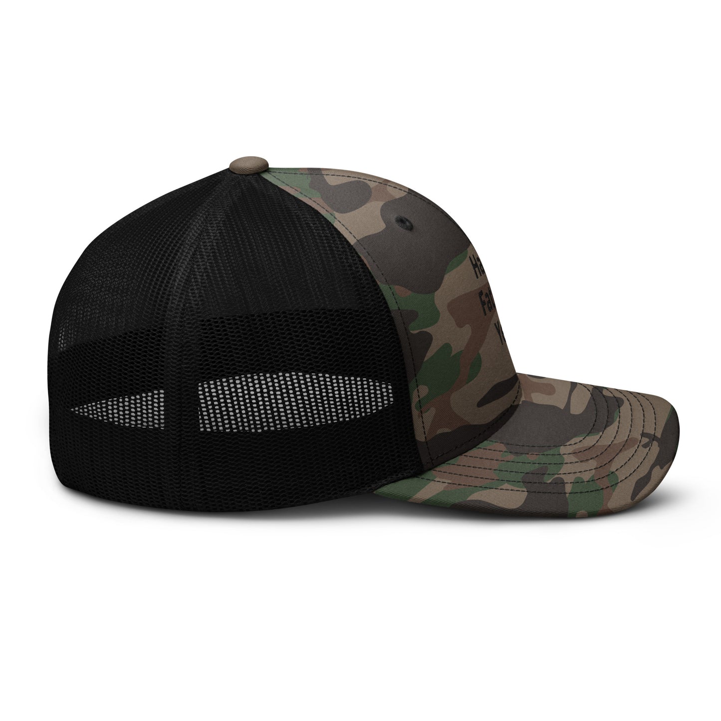 HFY- Camouflage trucker hat