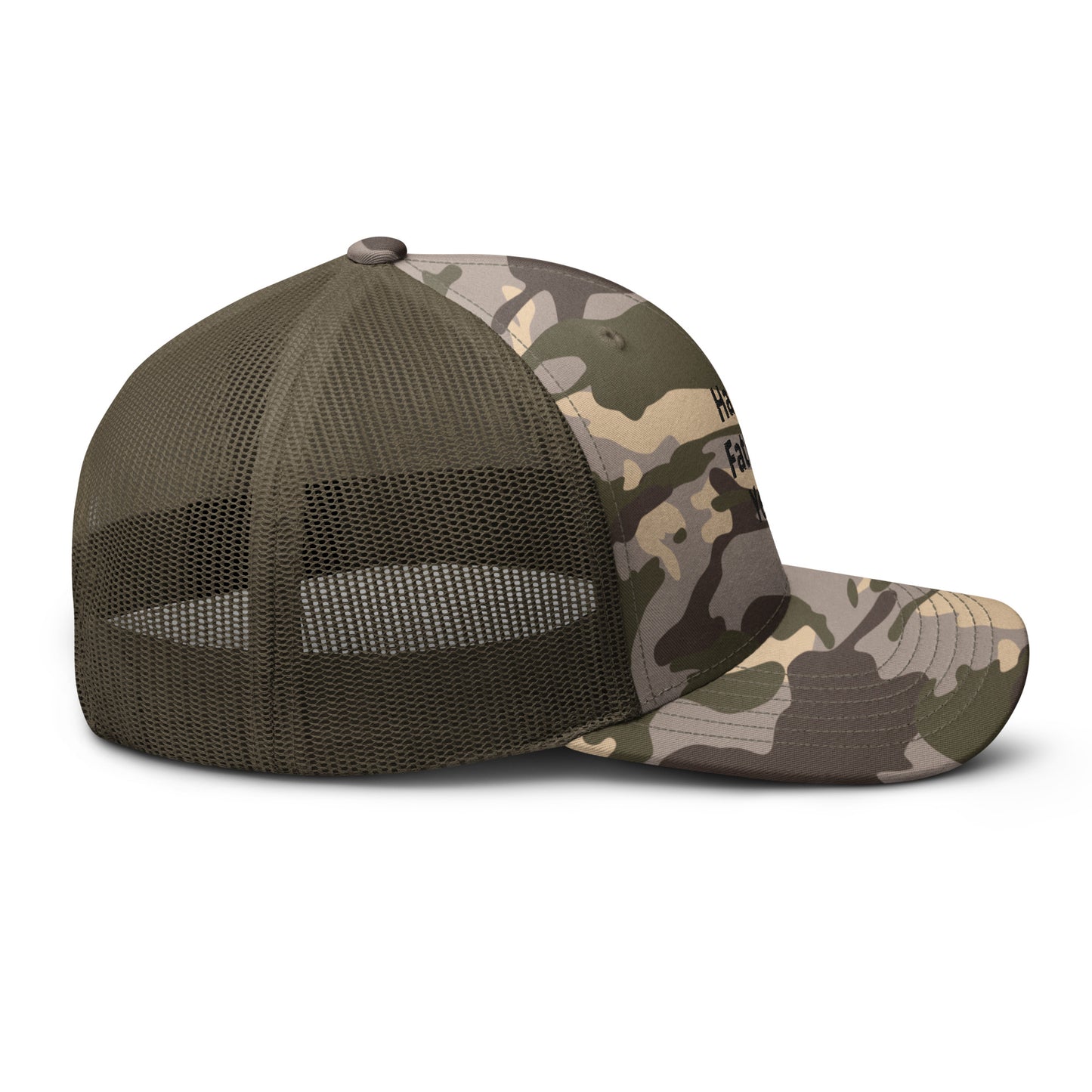 HFY- Camouflage trucker hat