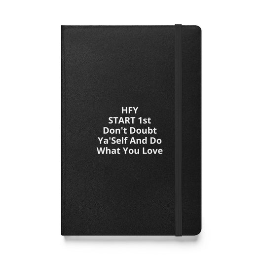 HFY- Hardcover bound notebook