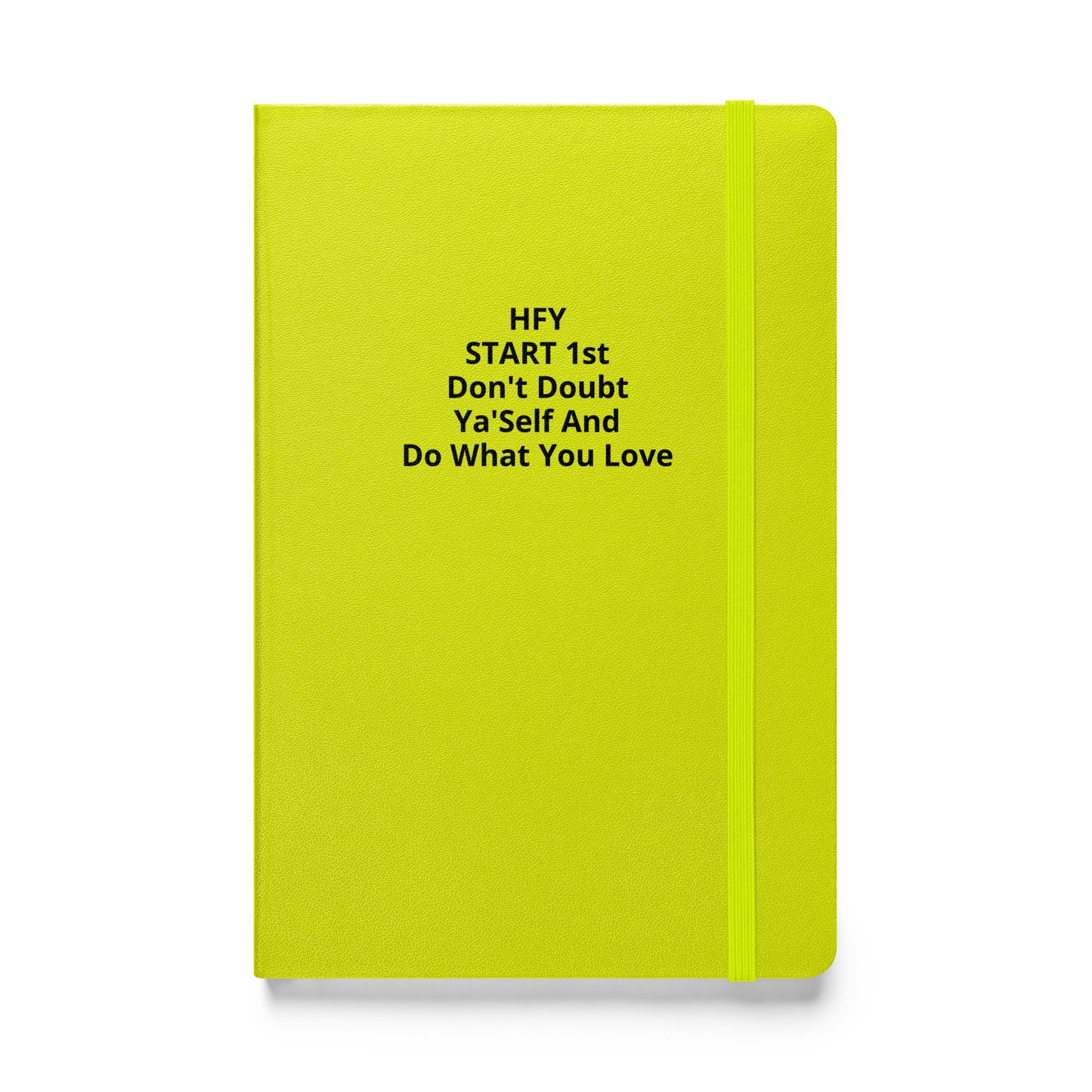 HFY- Hardcover bound notebook