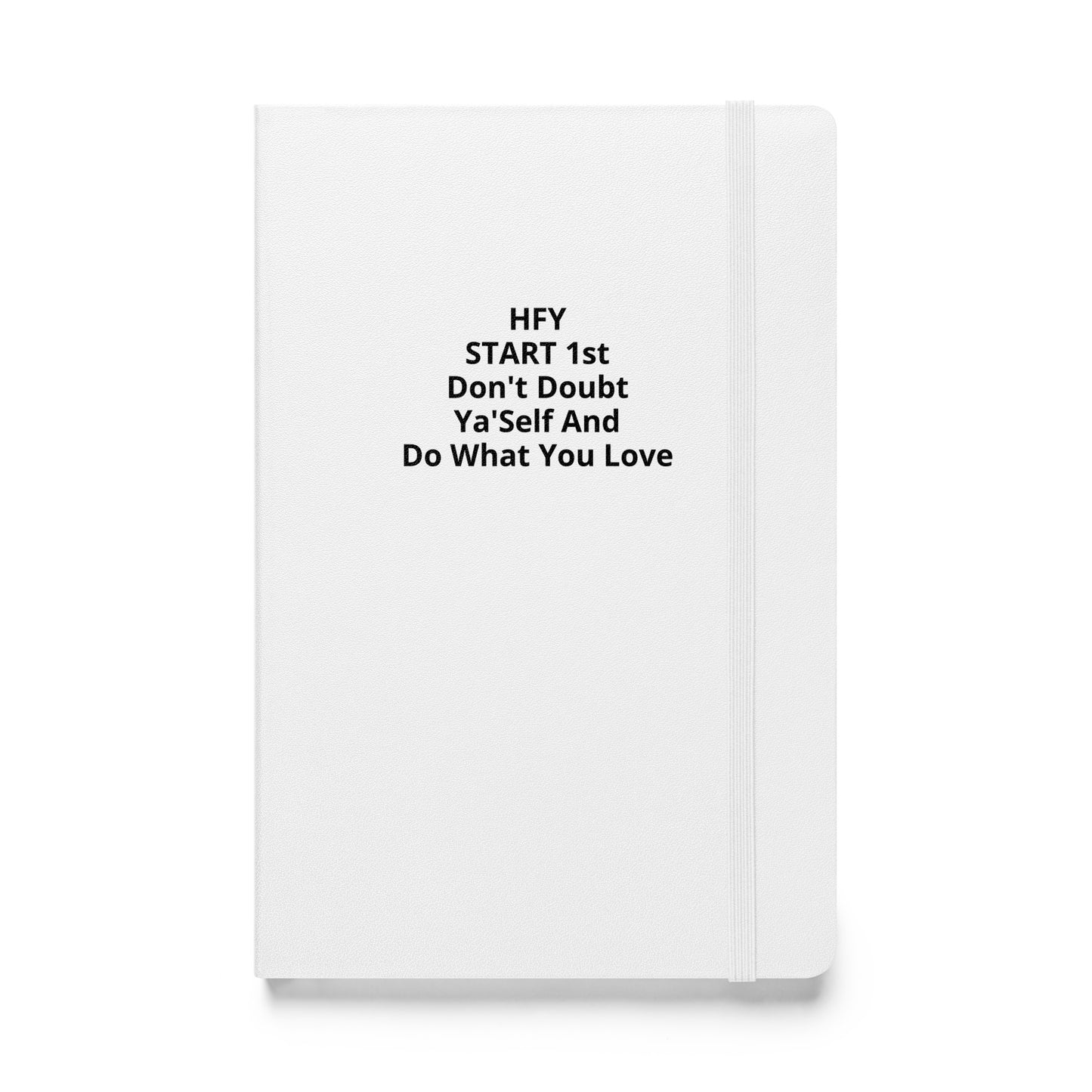 HFY- Hardcover bound notebook