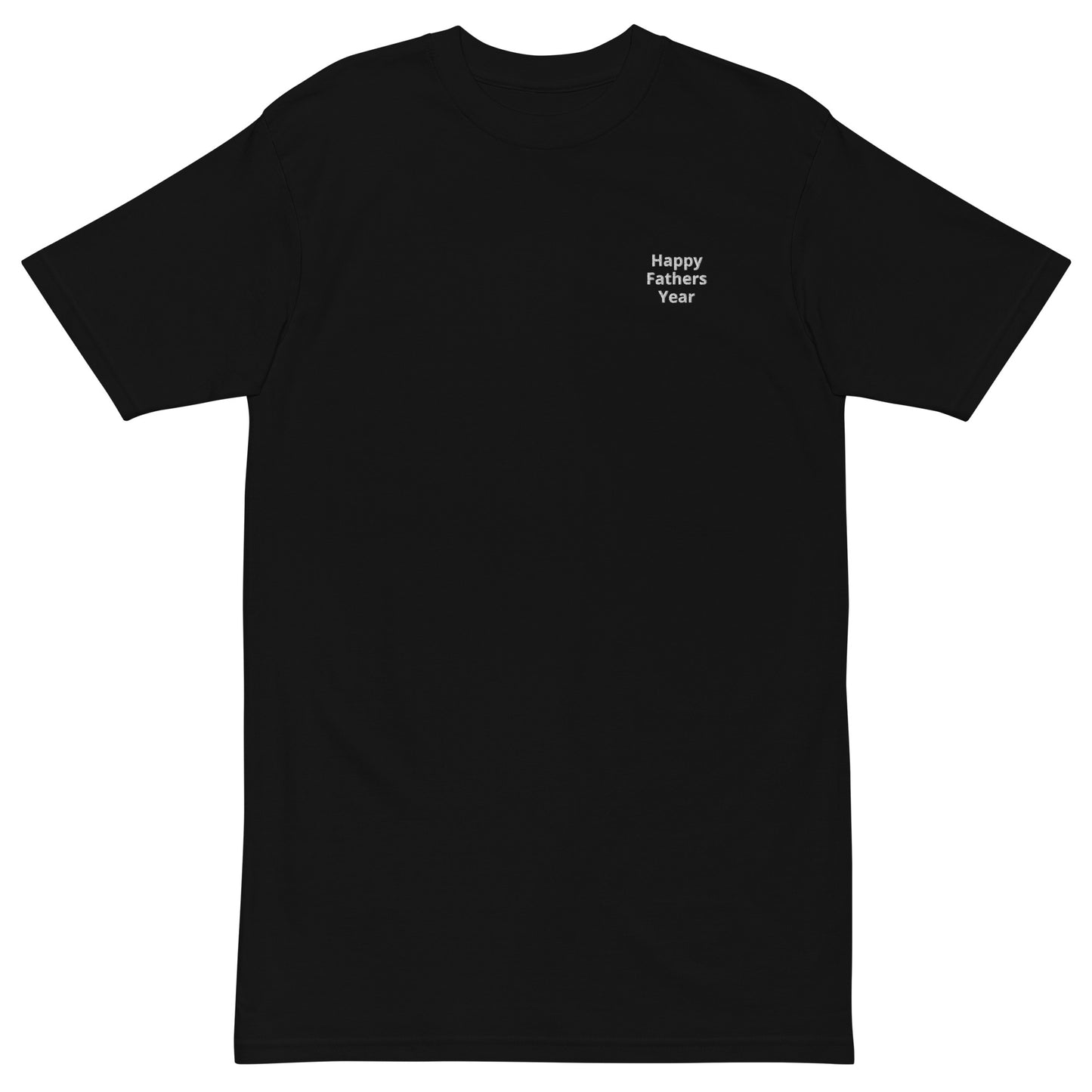 HFY- Embroidered Front Premium heavyweight T- Shirt