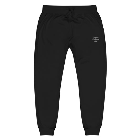 HFY- Embroidered fleece sweatpants