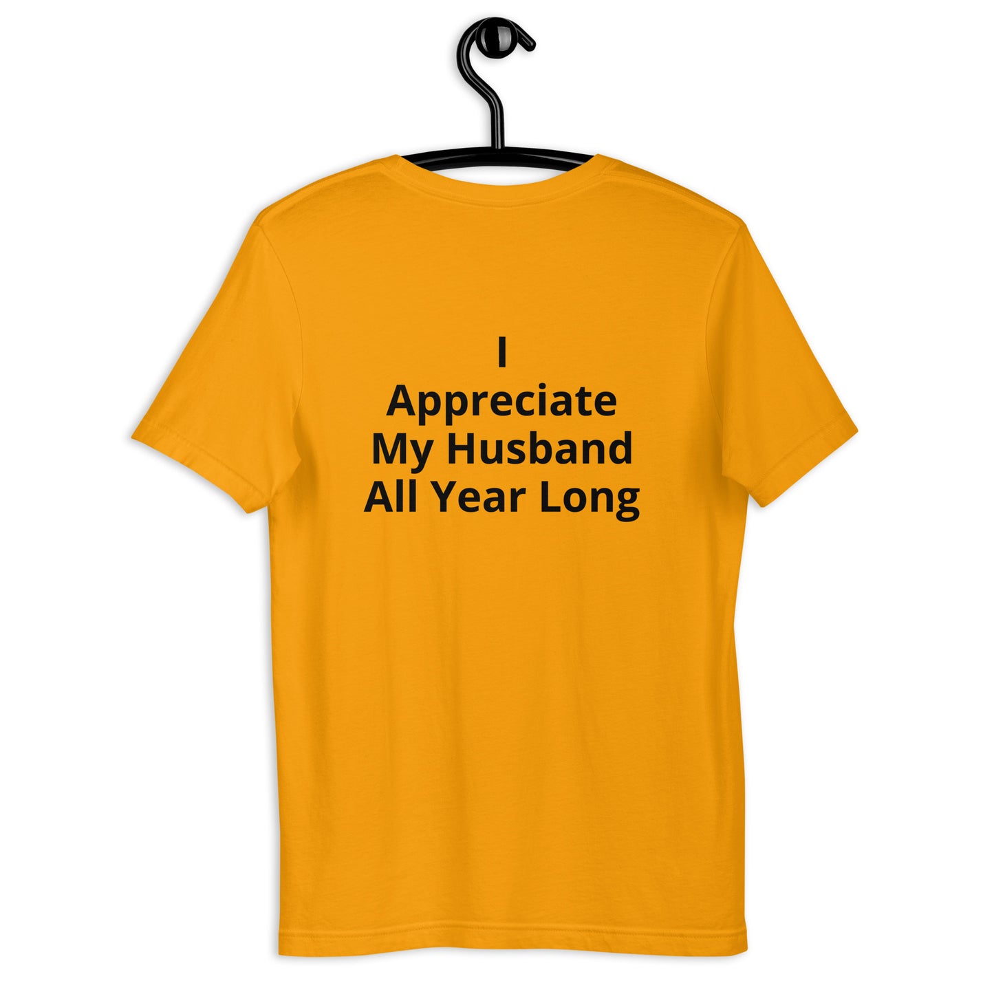 HFY- I Appreciate My Husband Wife t-shirt