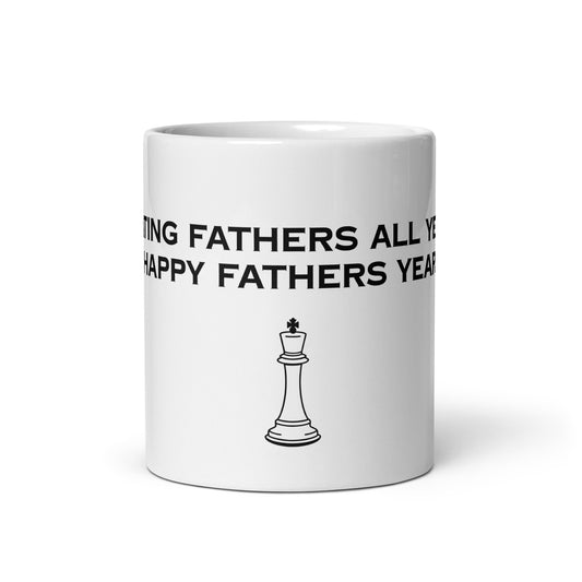 HFY- C.F.A.Y.L. HFY King on White glossy mug