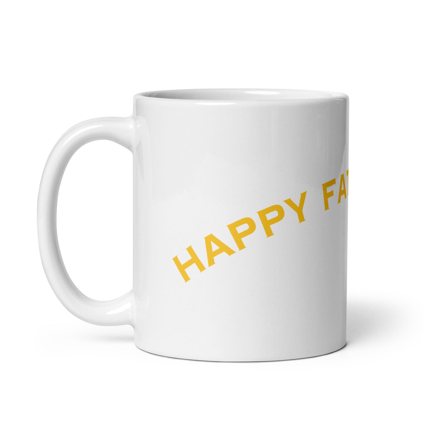 HFY- Gold'n Arch on White glossy mug