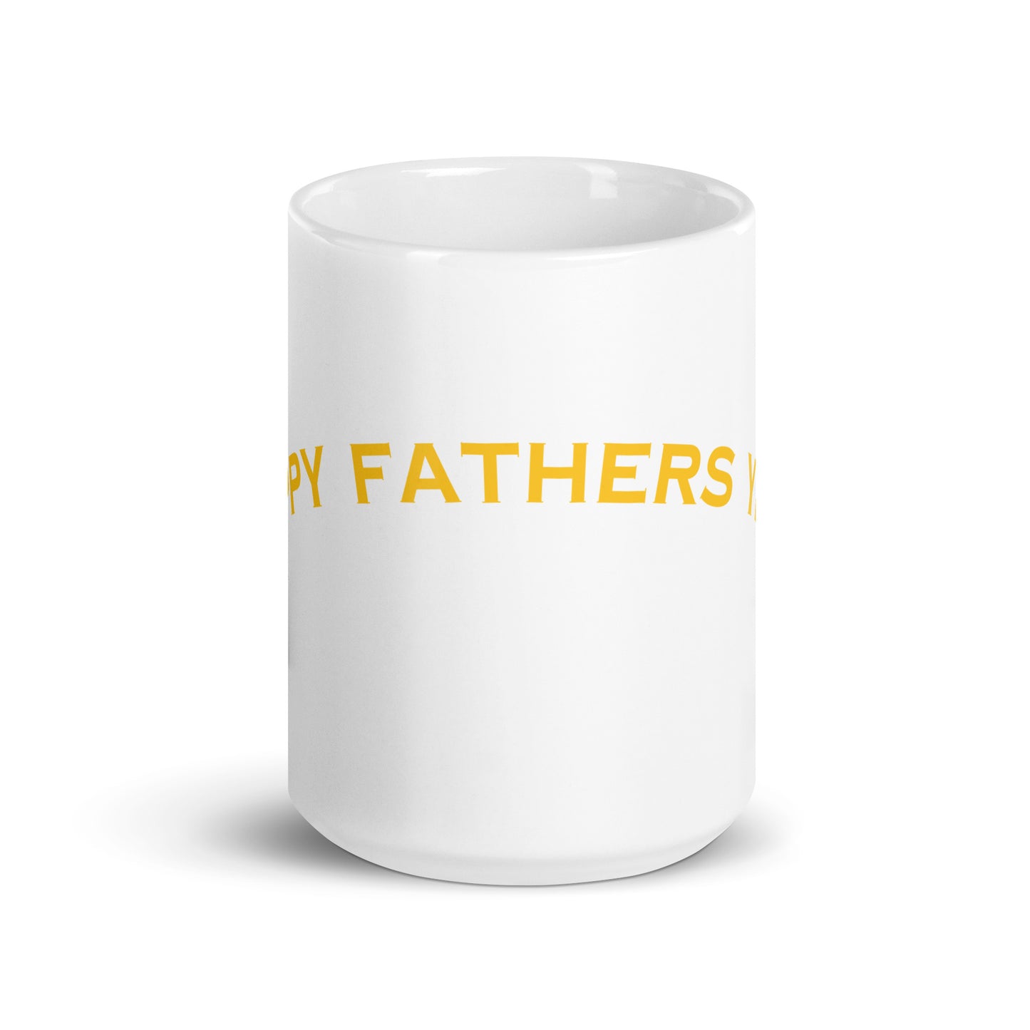 HFY- Gold'n Arch on White glossy mug