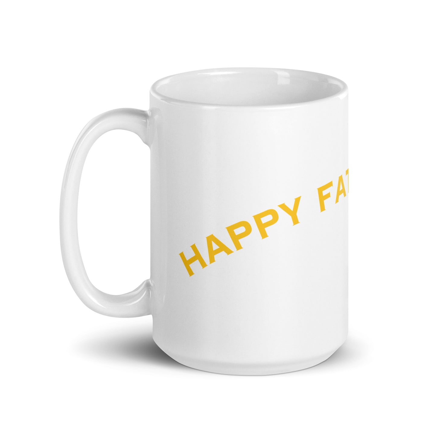 HFY- Gold'n Arch on White glossy mug