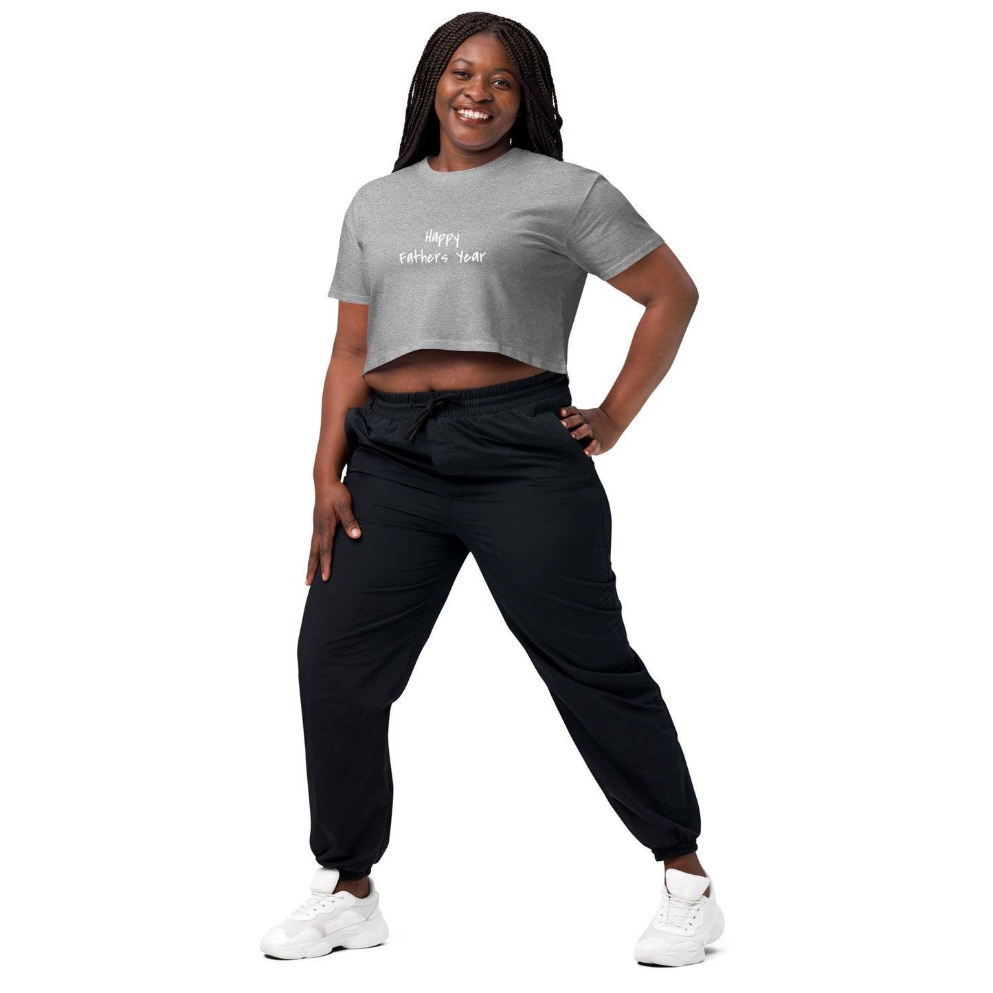 HFY- I Am a Junior and I Appreciate My Father All Year Long Women’s crop top