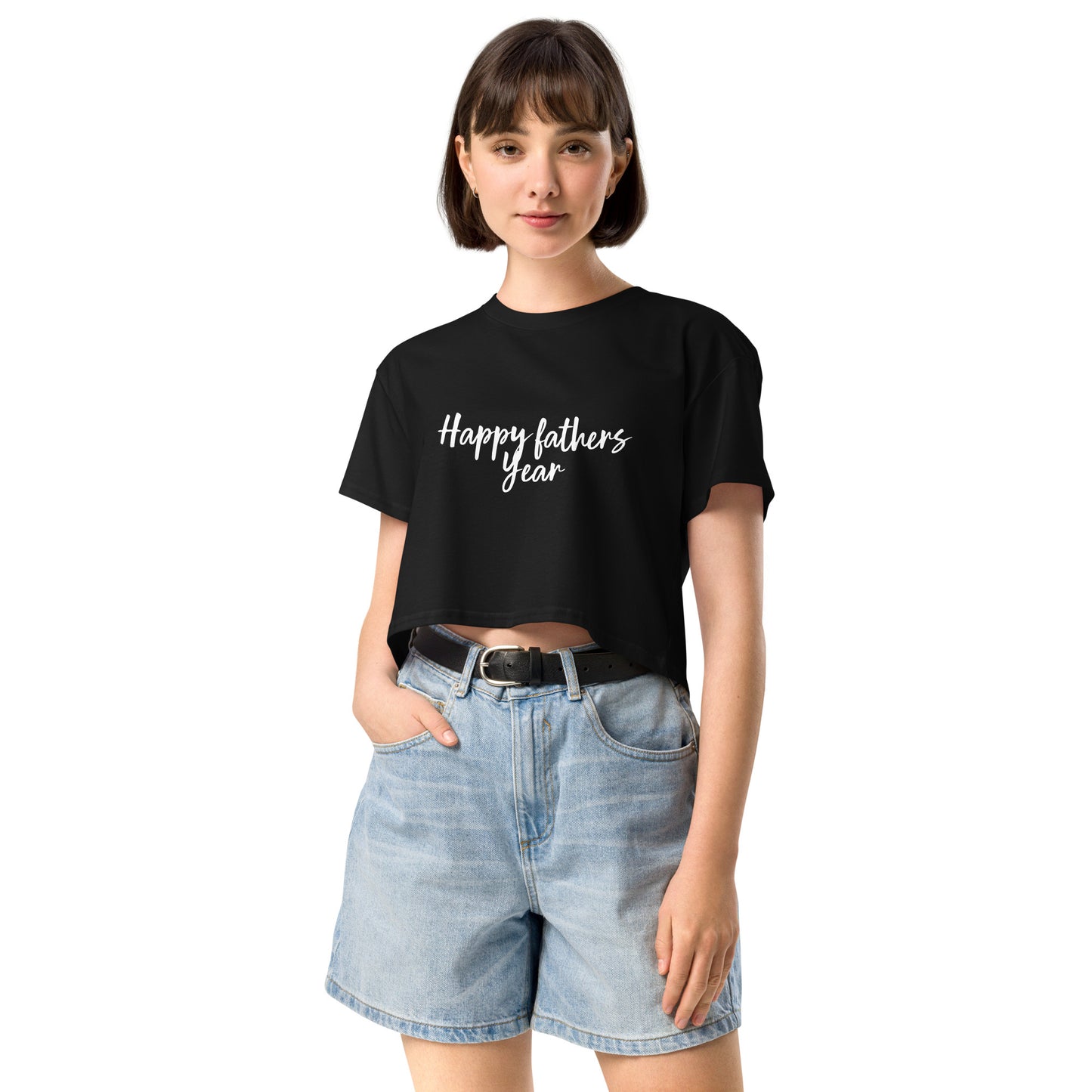 HFY-  I Am a Sophomore and I Appreciate My Father All Year Long Women’s crop top