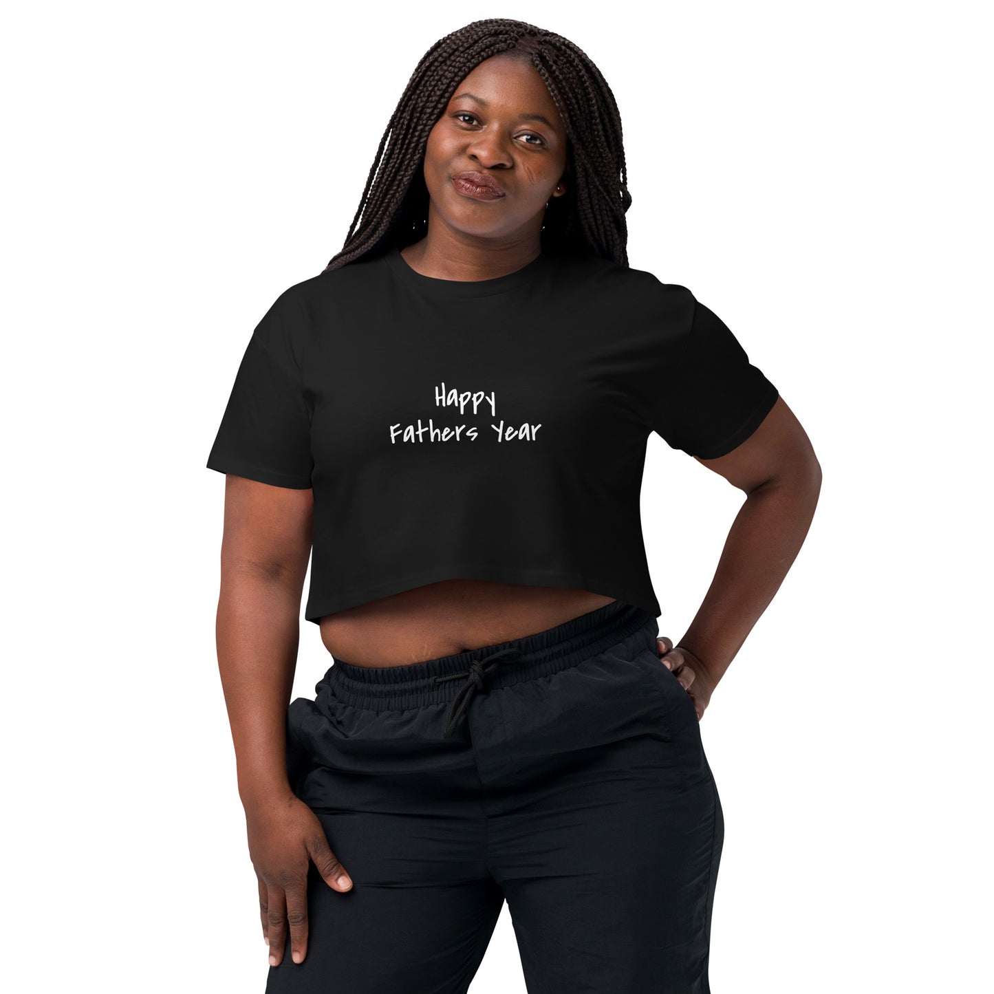 HFY- I Am a Junior and I Appreciate My Father All Year Long Women’s crop top