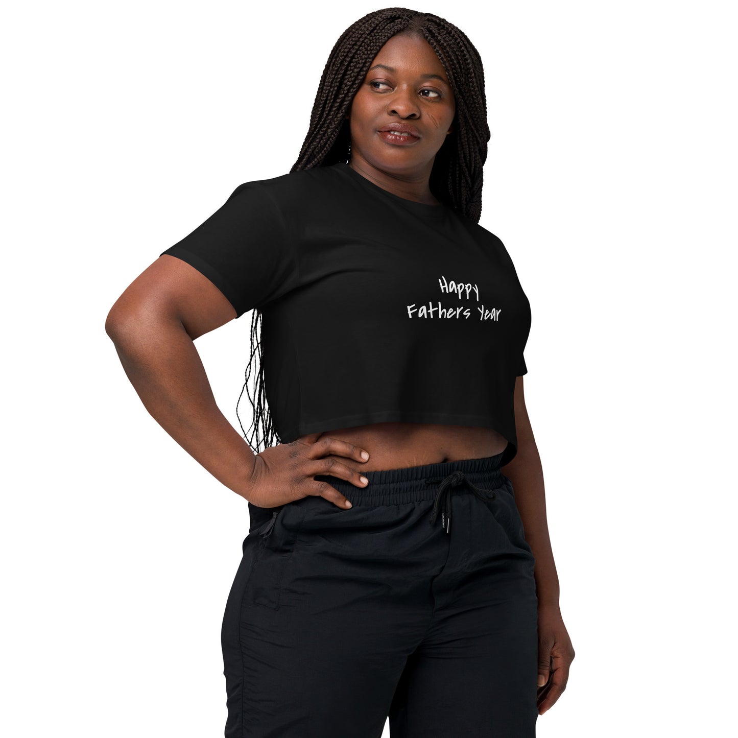 HFY- I Am a Junior and I Appreciate My Father All Year Long Women’s crop top