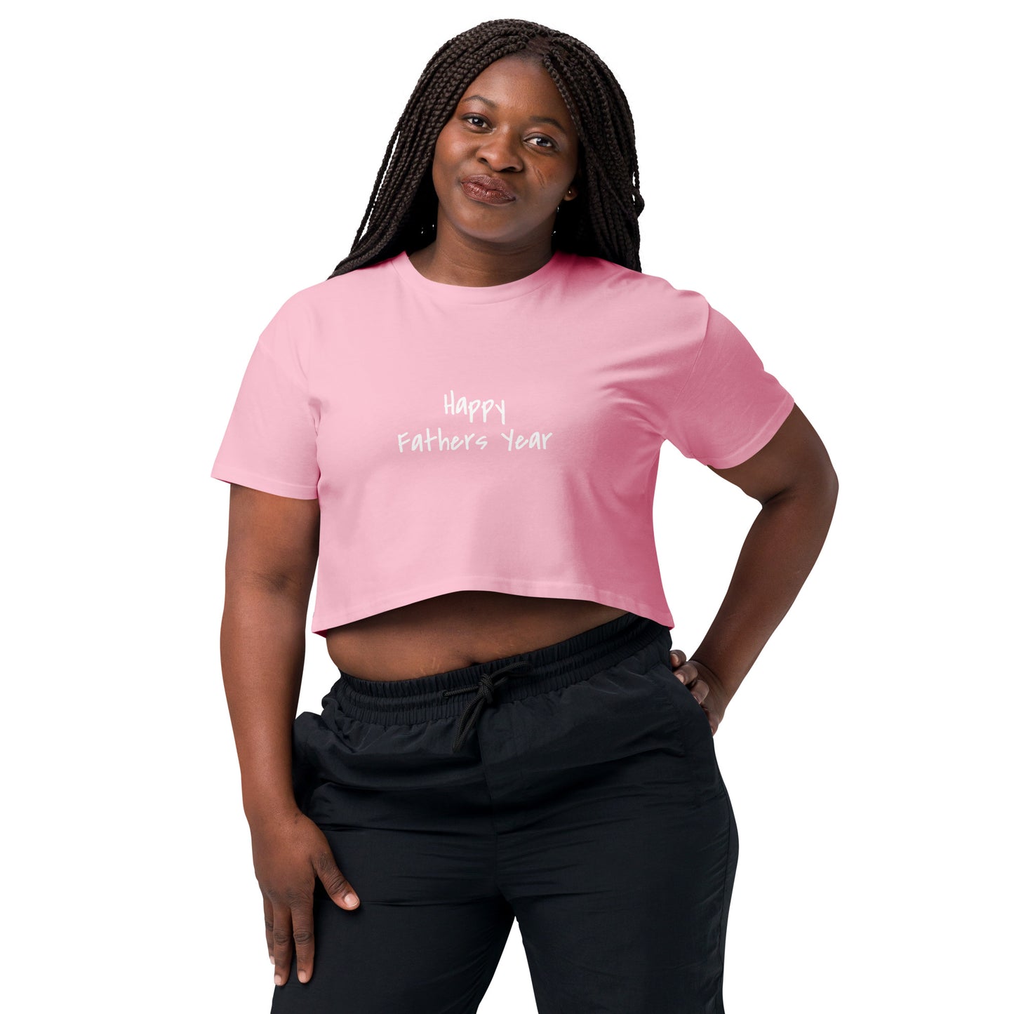 HFY- I Am a Junior and I Appreciate My Father All Year Long Women’s crop top