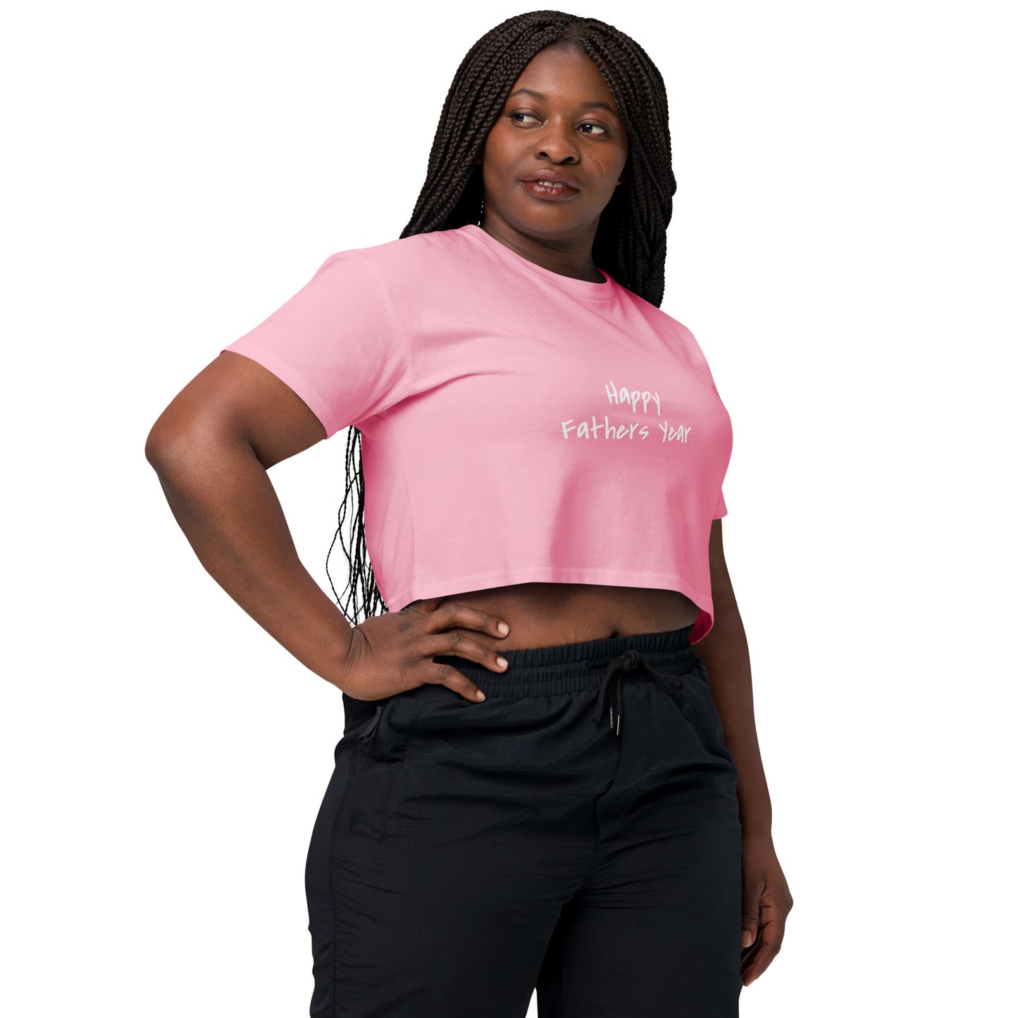 HFY- I Am a Junior and I Appreciate My Father All Year Long Women’s crop top