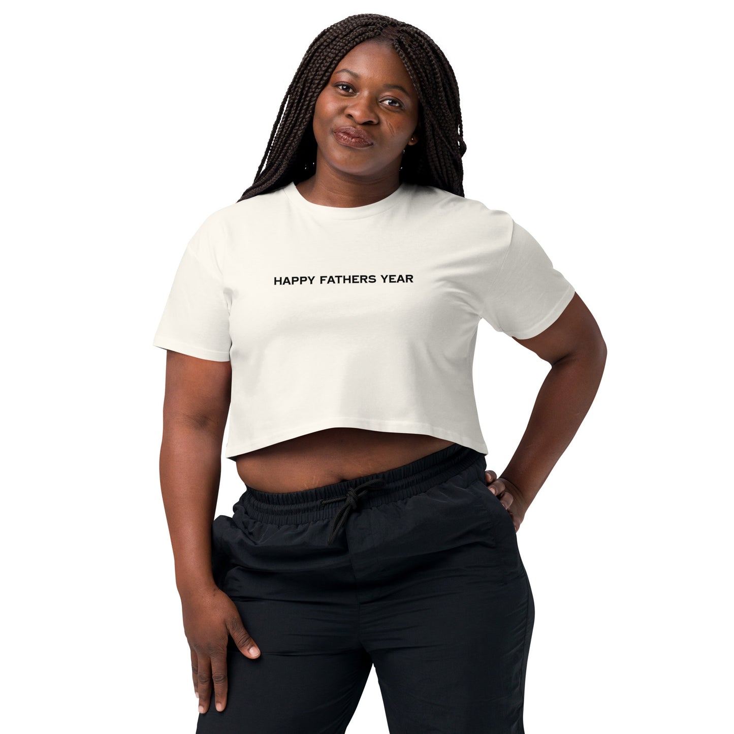 HFY- I Am a Senior and I Appreciate My Father All Year Long Women’s crop top