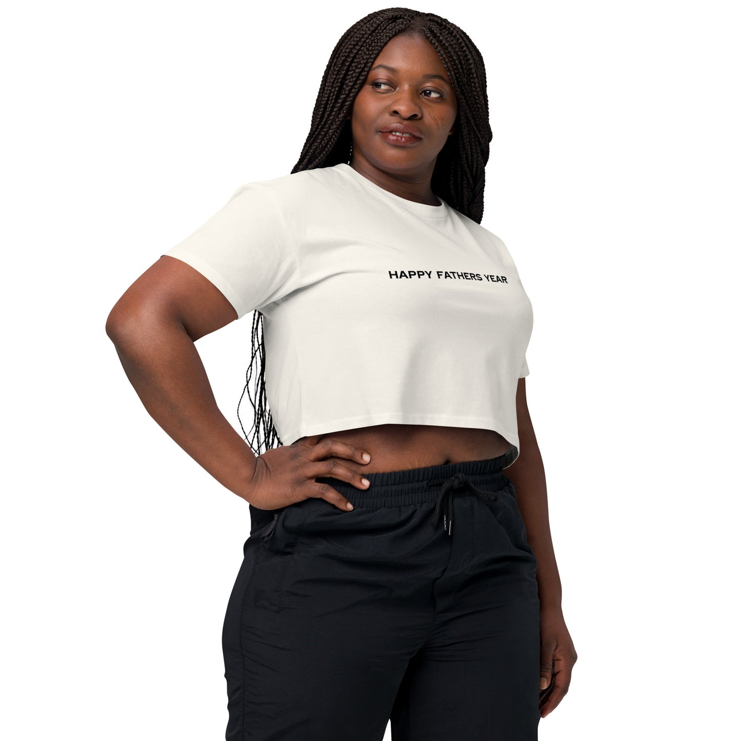 HFY- I Am a Senior and I Appreciate My Father All Year Long Women’s crop top