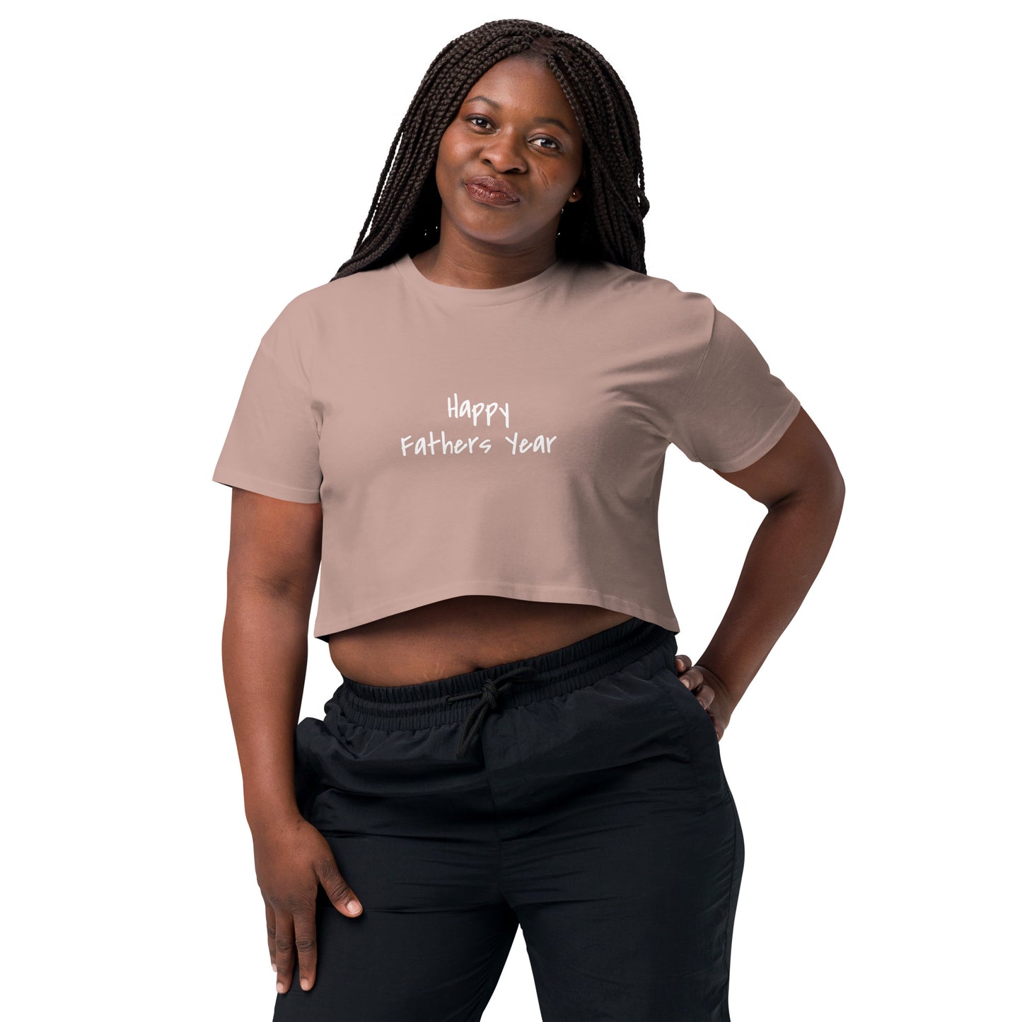 HFY- I Am a Junior and I Appreciate My Father All Year Long Women’s crop top