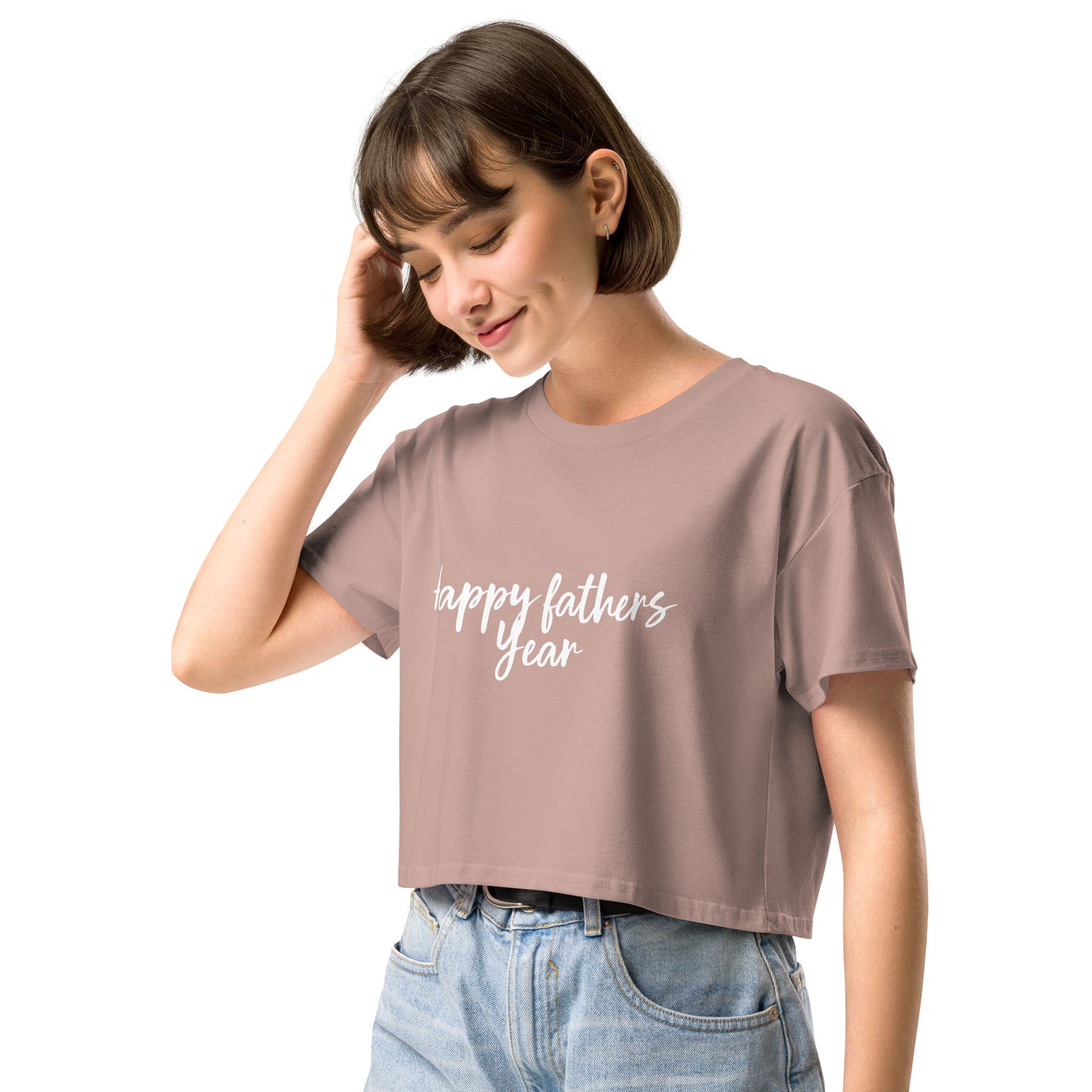 HFY-  I Am a Sophomore and I Appreciate My Father All Year Long Women’s crop top