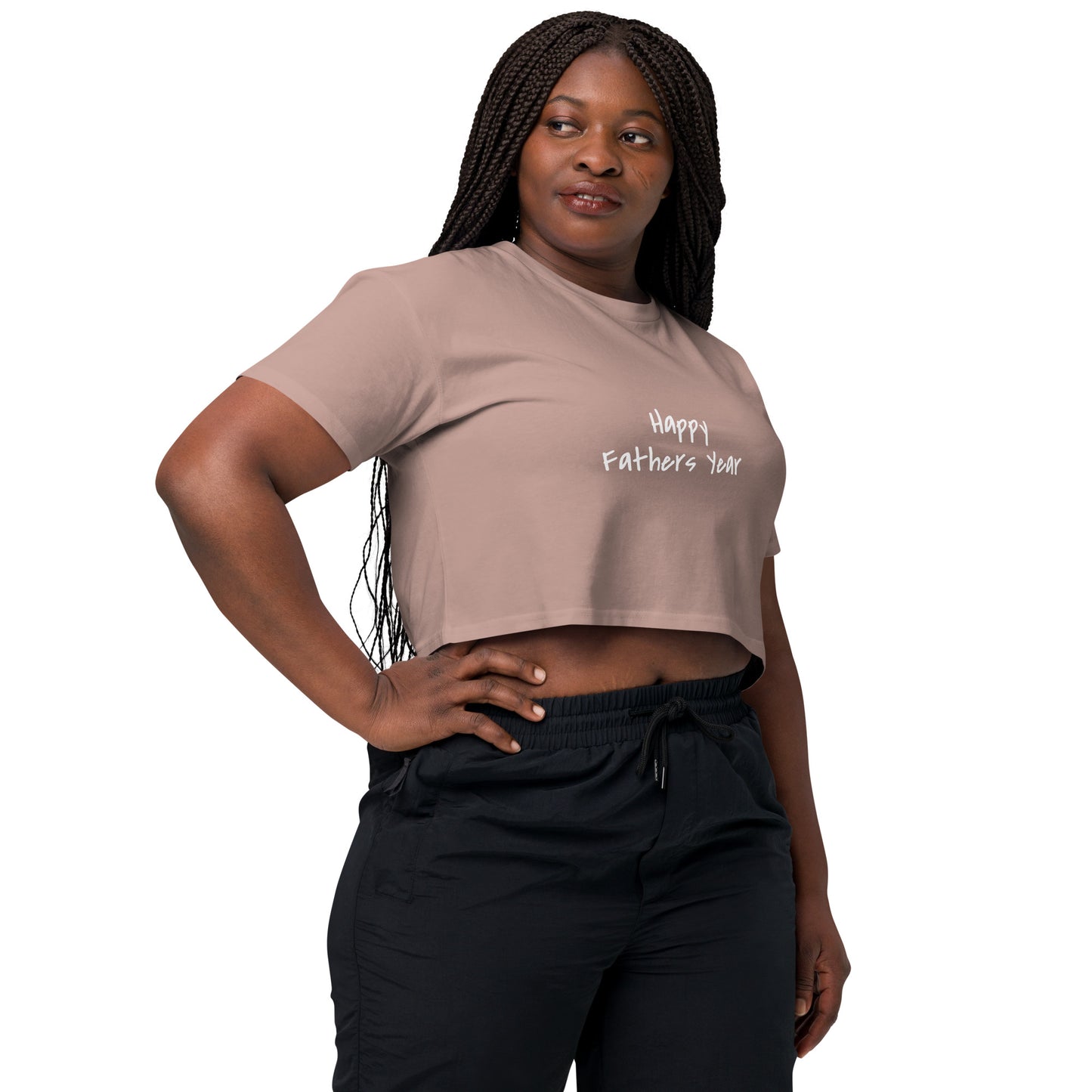 HFY- I Am a Junior and I Appreciate My Father All Year Long Women’s crop top