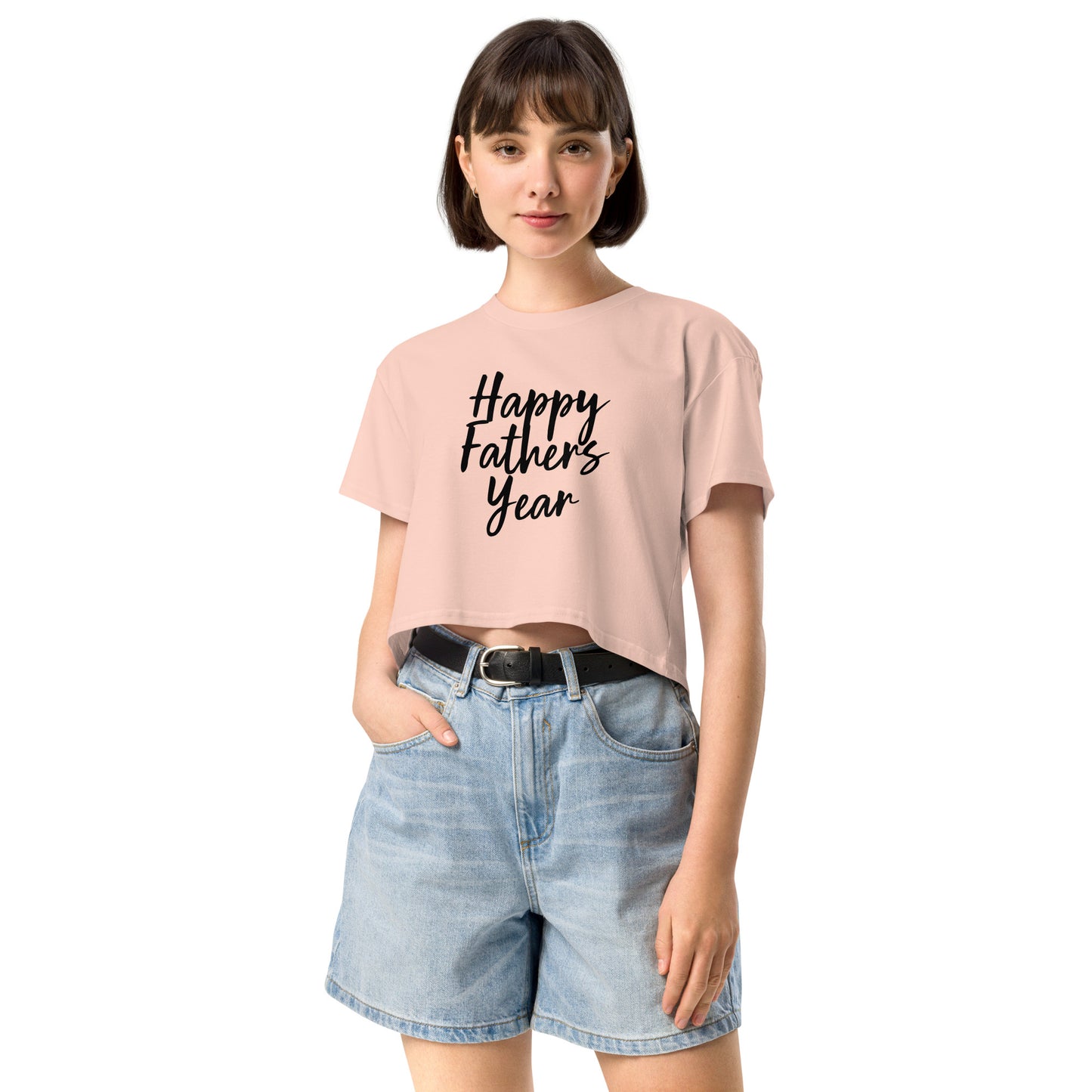 HFY- I Am a Freshman and I Appreciate My Fater All Year Long Women’s crop top