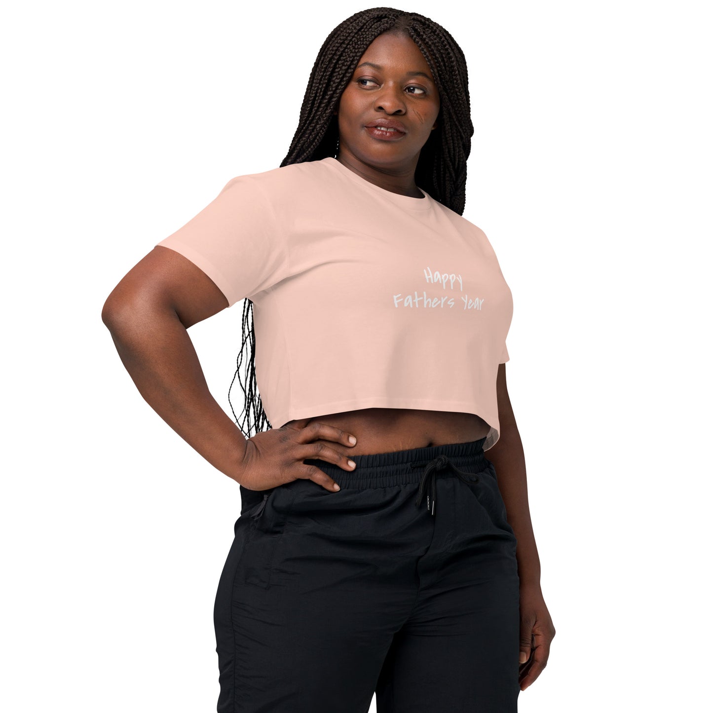 HFY- I Am a Junior and I Appreciate My Father All Year Long Women’s crop top